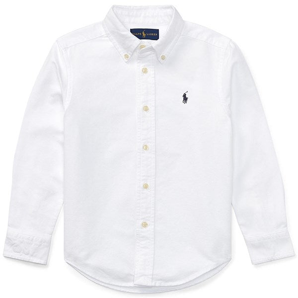 Køb Polo Ralph Lauren Boy Slim Fit Skjorte White
