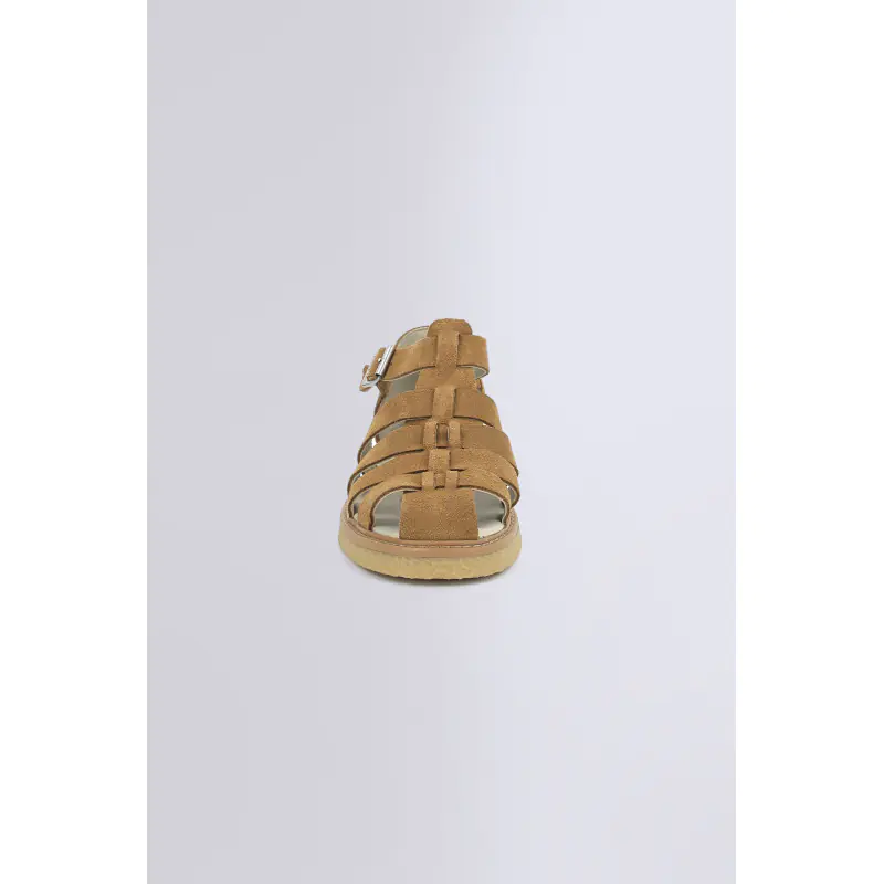 Kick lergo Camel SANDALES Cuir Femme
