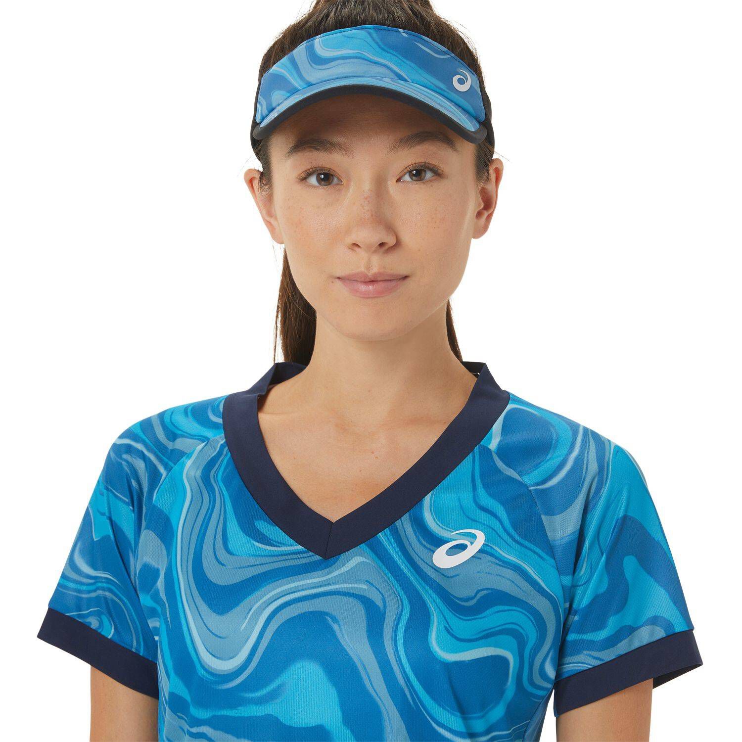 Asics| Damen Tennisshirt MATCH GRAPHIC