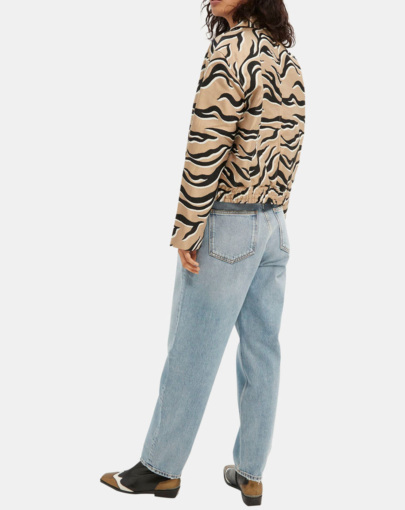 Scotch & Soda Jean 100% Coton Bio Ballon bleu clair