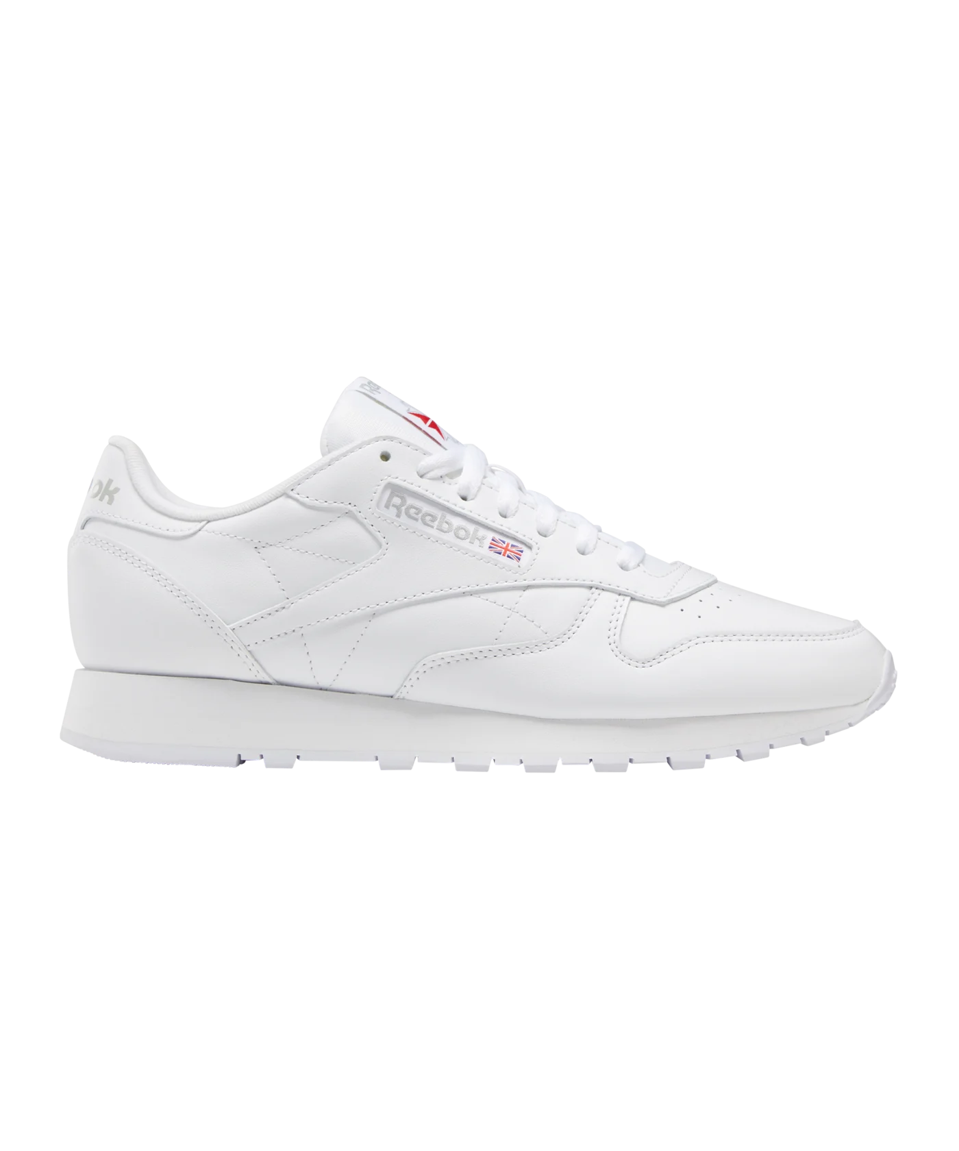 Reebok Classic Leather Weiss Weiss Grau