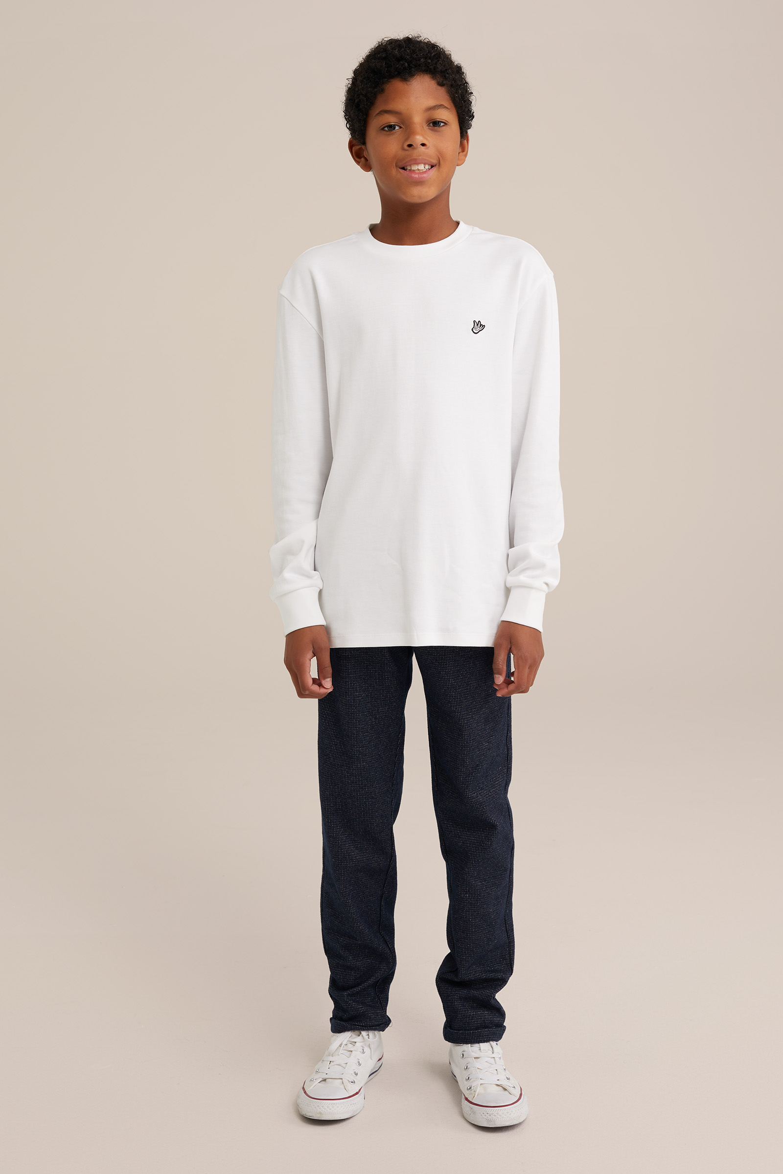 Jongens T-shirt WE Fashion Wit