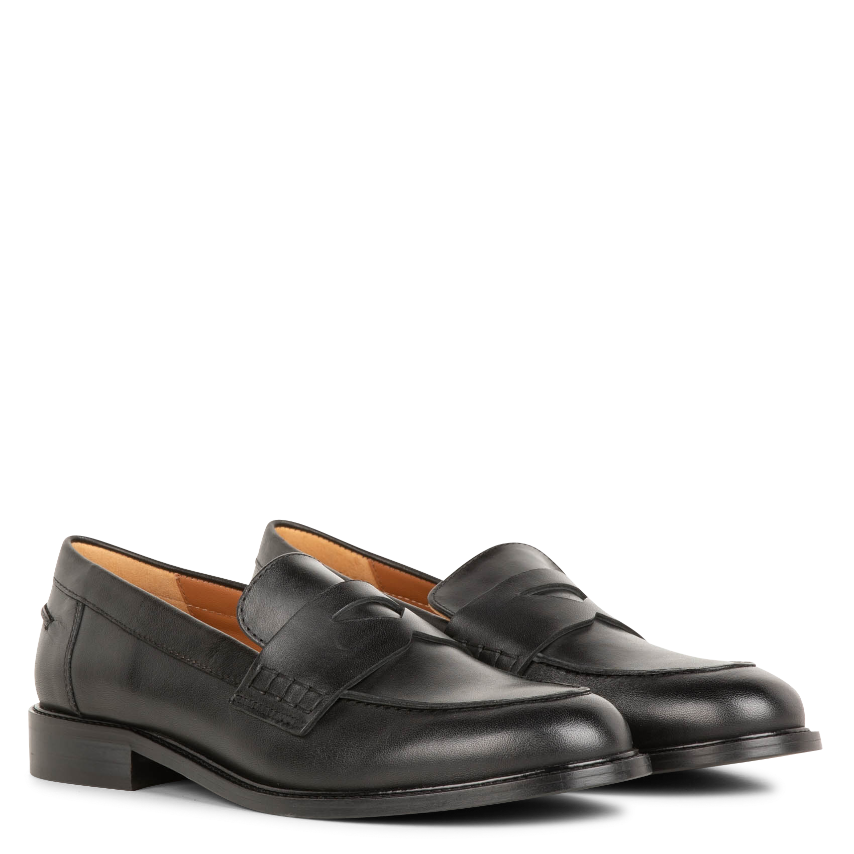 BILLIE - Mocassins en cuir | Noir