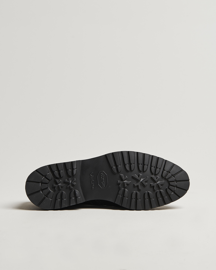 Crockett & Jones Pembroke Milled Grain Vibram Vi-Lite Black