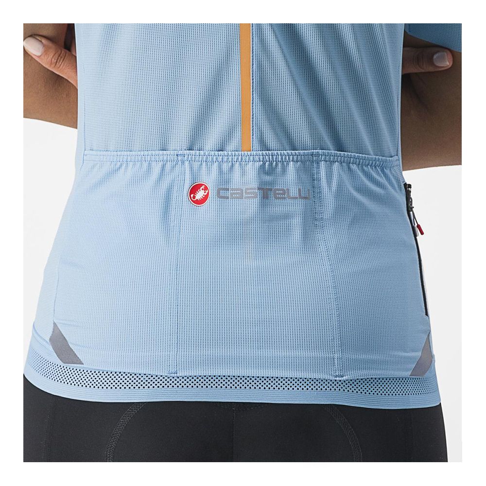 Castelli ENDURANCE - Maillot Femme bleu/blanc