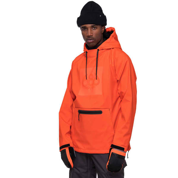 Veste snowboard 686 MNS WATERPROOF HOODY FLUO ORANGE