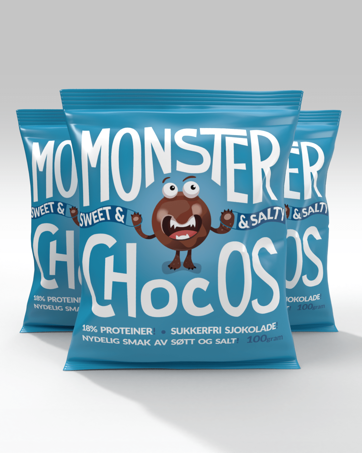 Monster Sweet &amp; Salty Balls 3x100g - TREPAKNING!