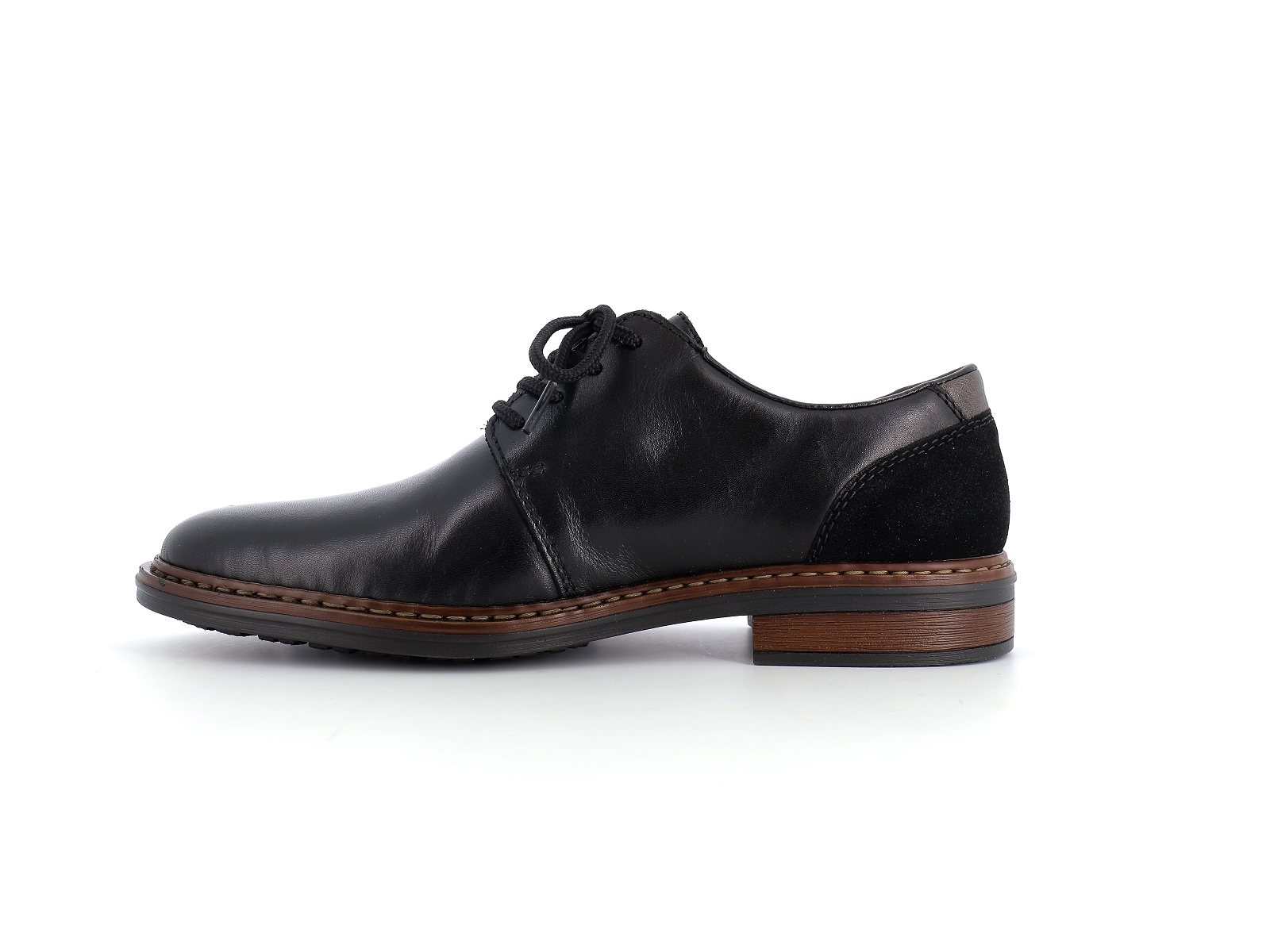 Rieker-17601 Cuir Noir
