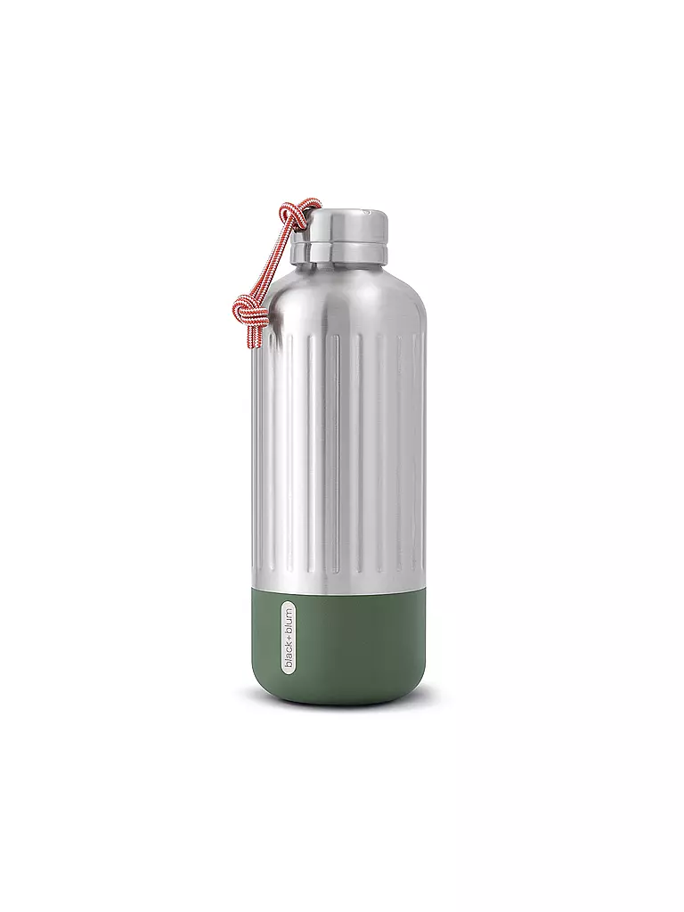 BLACK+BLUM Isolierflasche EXPLORER 0,85l Olive/Edelstahl olive