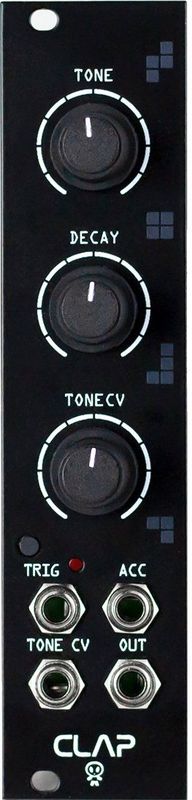Erica Synths Clap Black (6HP)