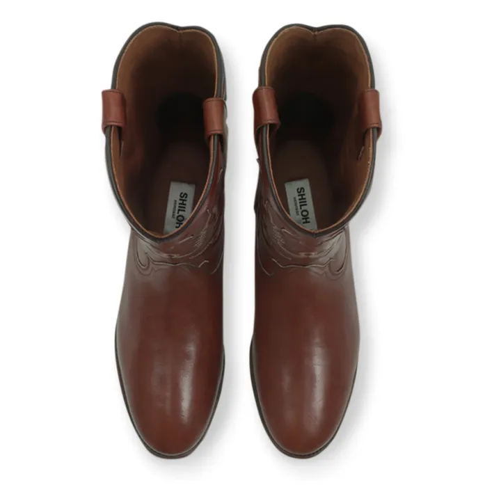 Shiloh Heritage Bottes Midnight Cuir | Cognac
