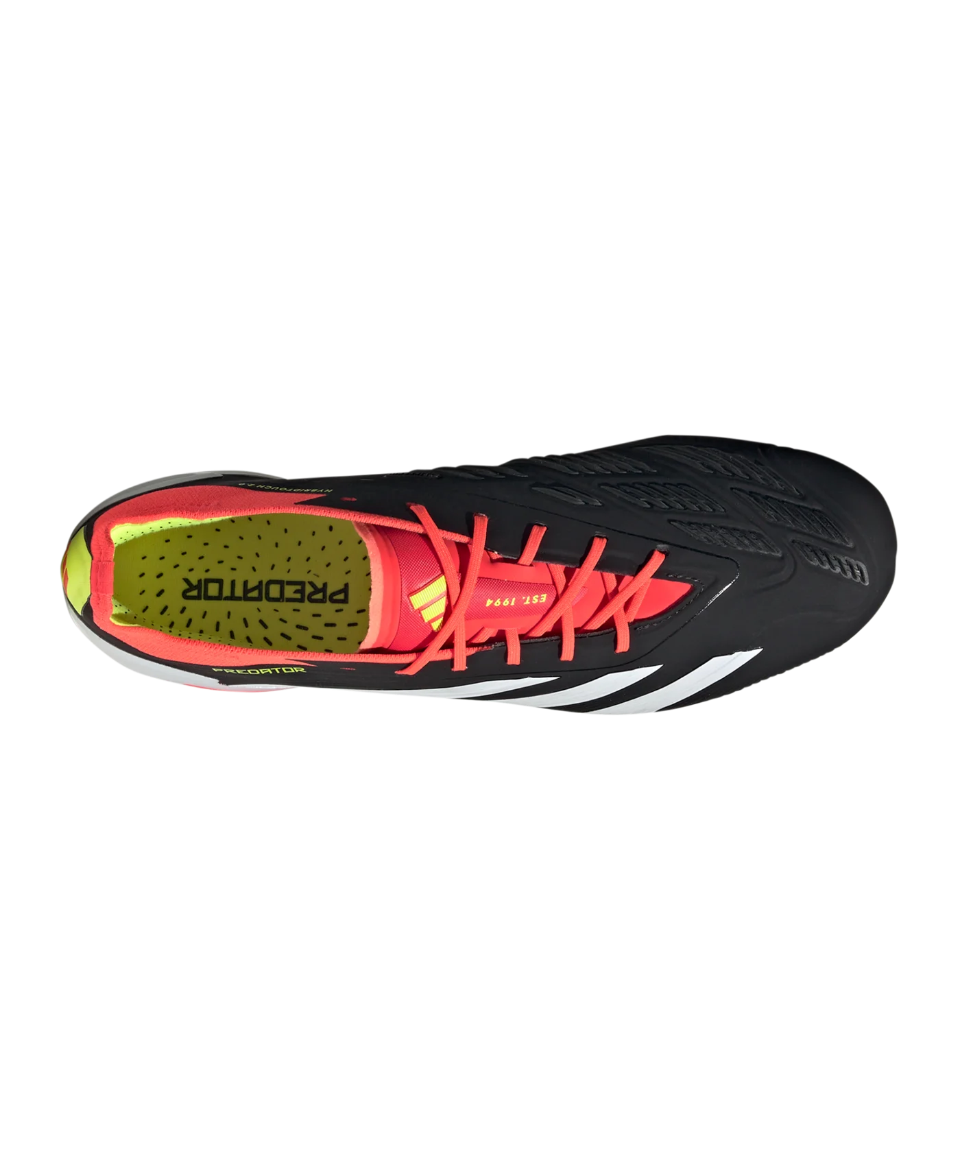 adidas Predator Elite FG Solar Energy Schwarz Weiss Rot