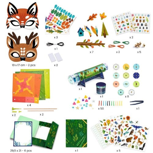 Djeco knutselset diy natuur - 5 activiteiten