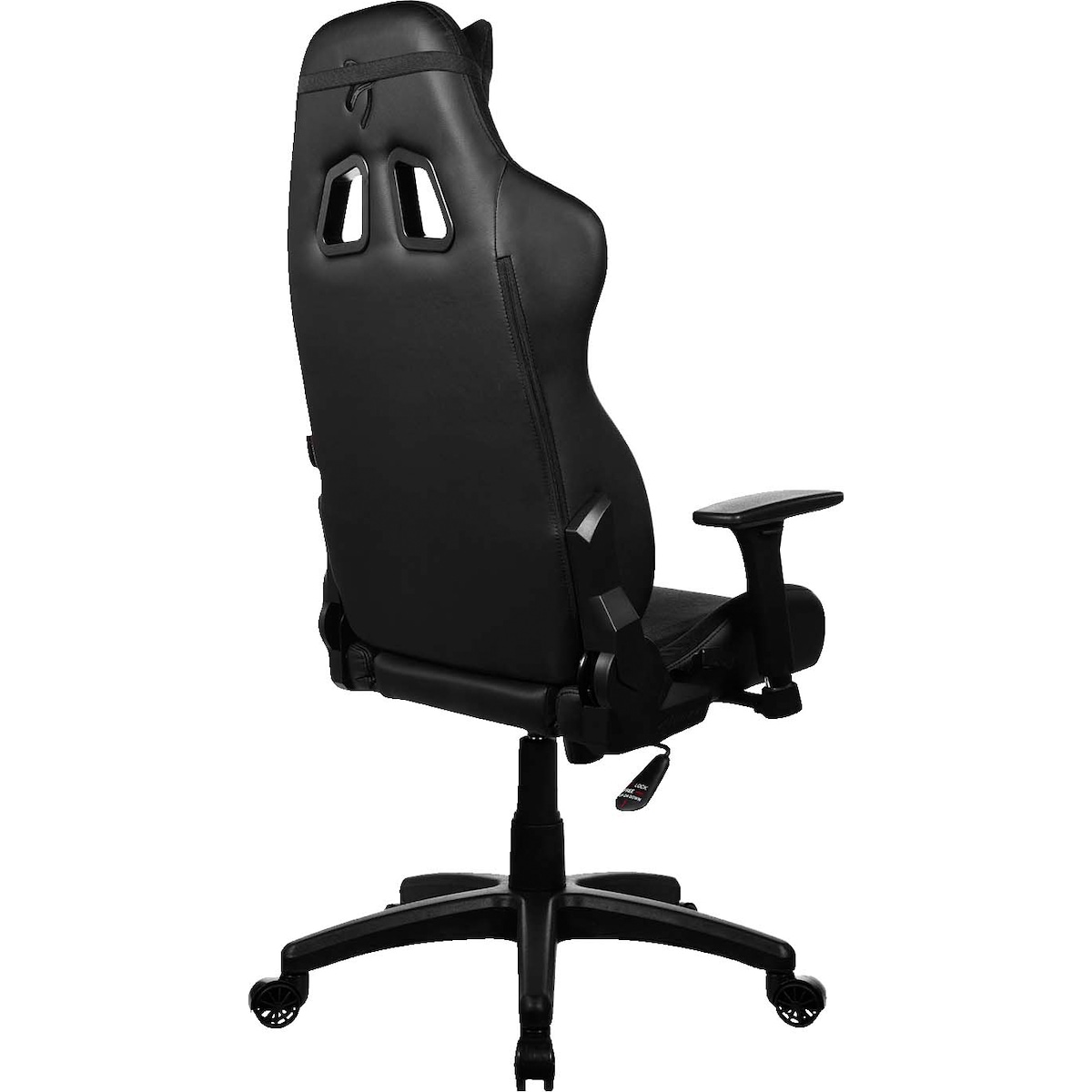 Arozzi Avanti SoftFabric gamingstol (pure black)