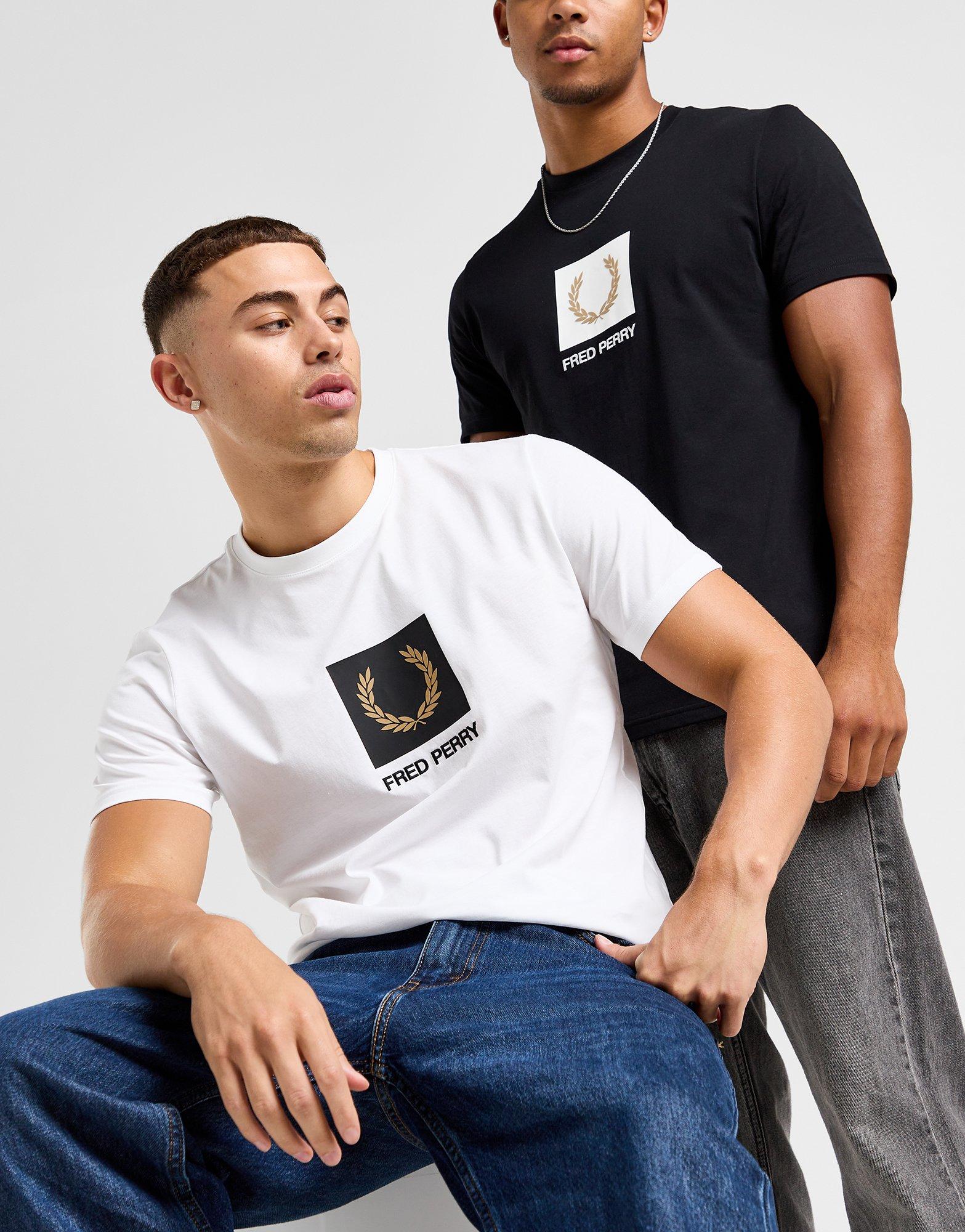 Fred Perry T-shirt Box Logo Homme