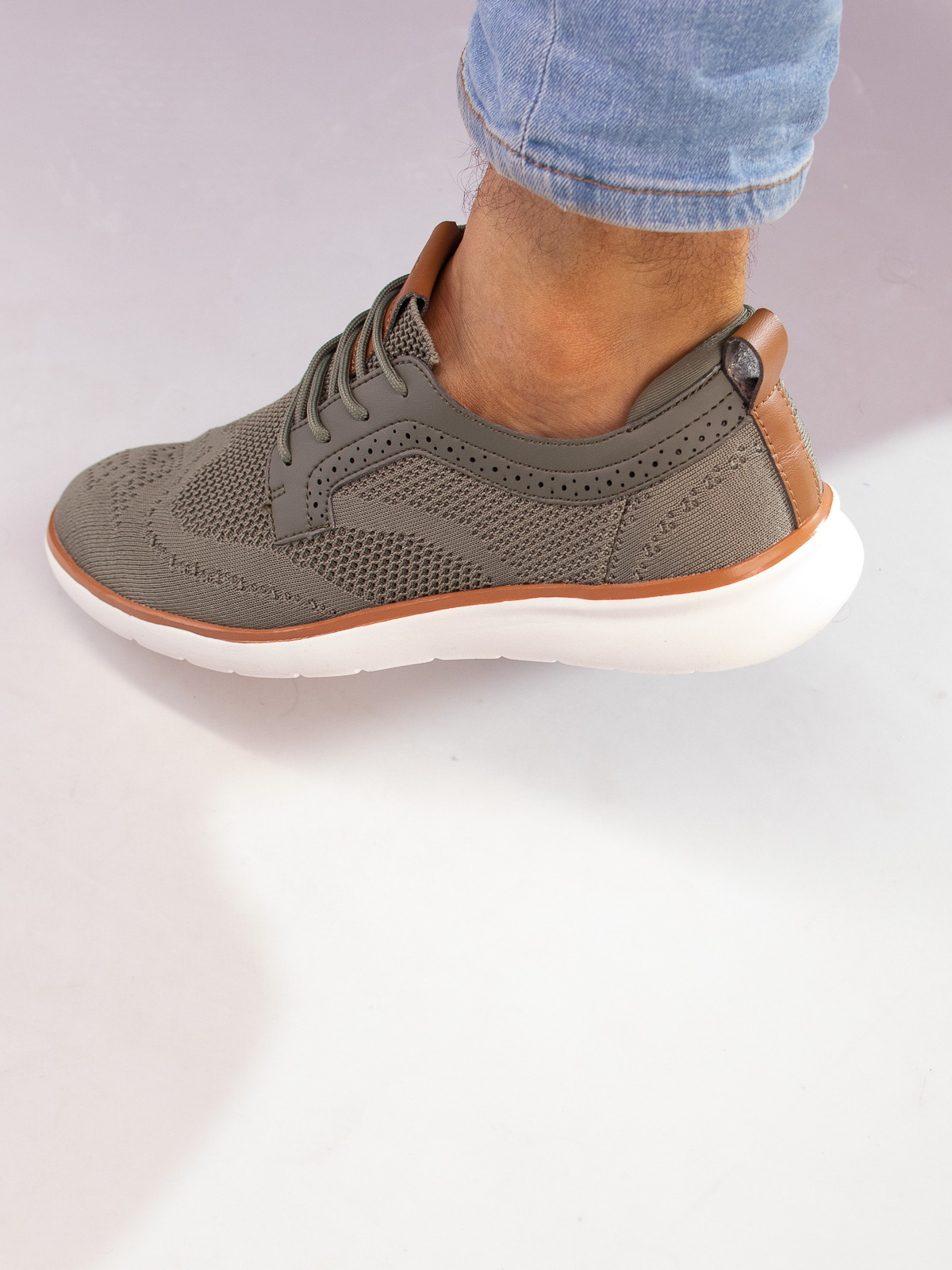 Gregers - Formatop Khaki - Trapes Sko