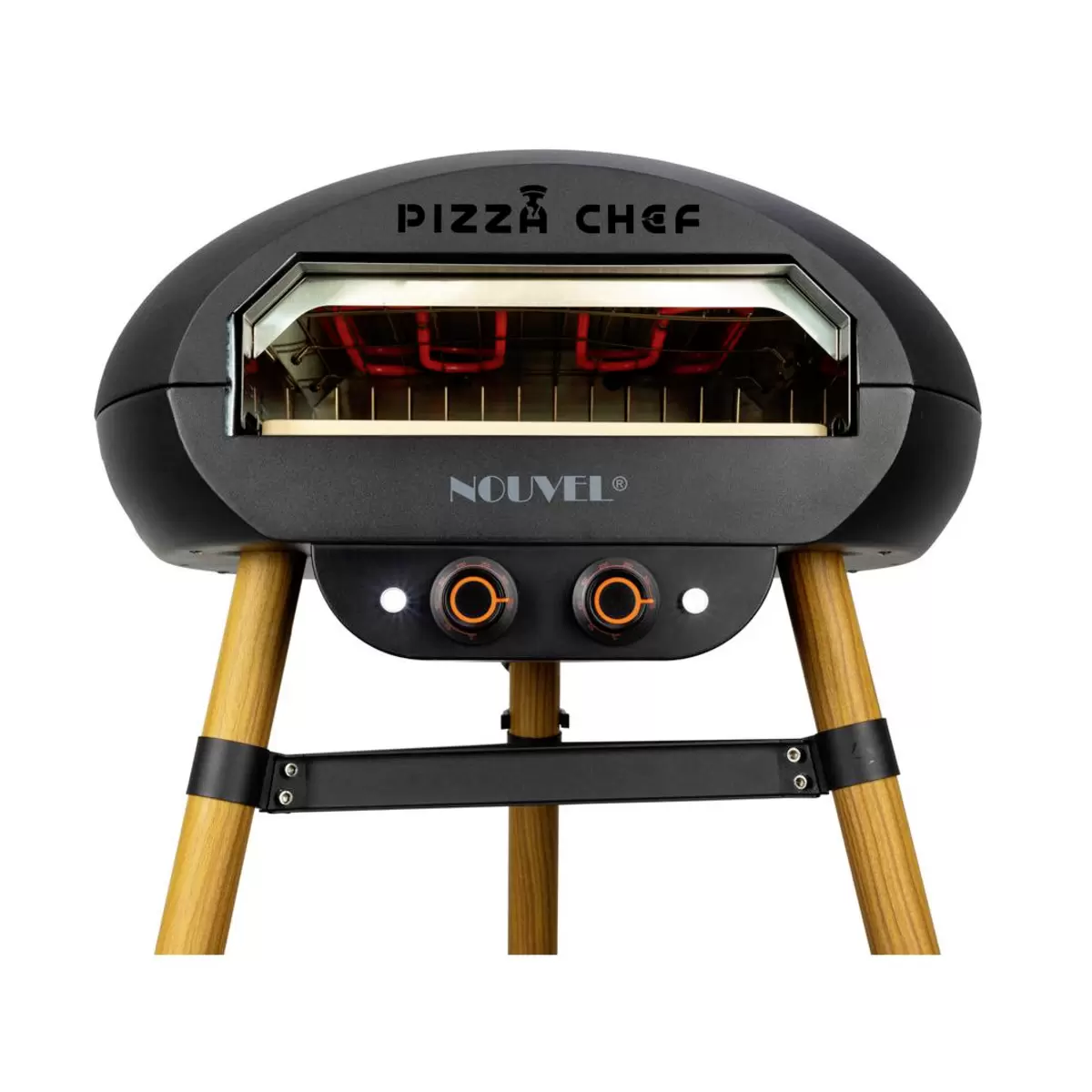 Pizza-Ofen Woody Schwarz