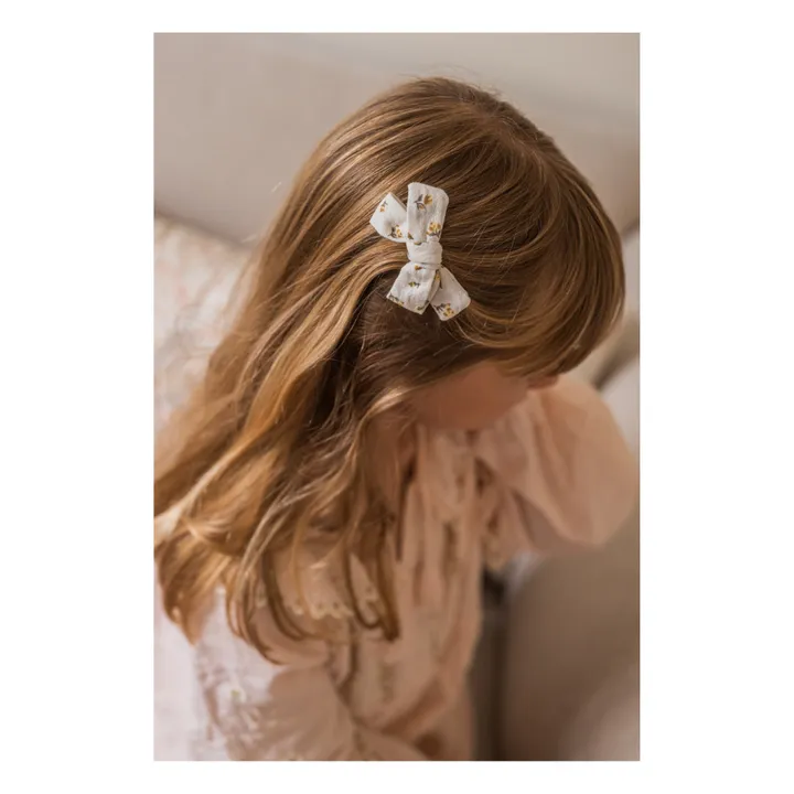 Gentil Coquelicot Barrettes Fleurs - Set de 3