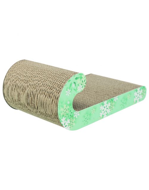 Trixie Xmas Krabkarton - Kattenspeelgoed - 39x14x20 cm Assorti