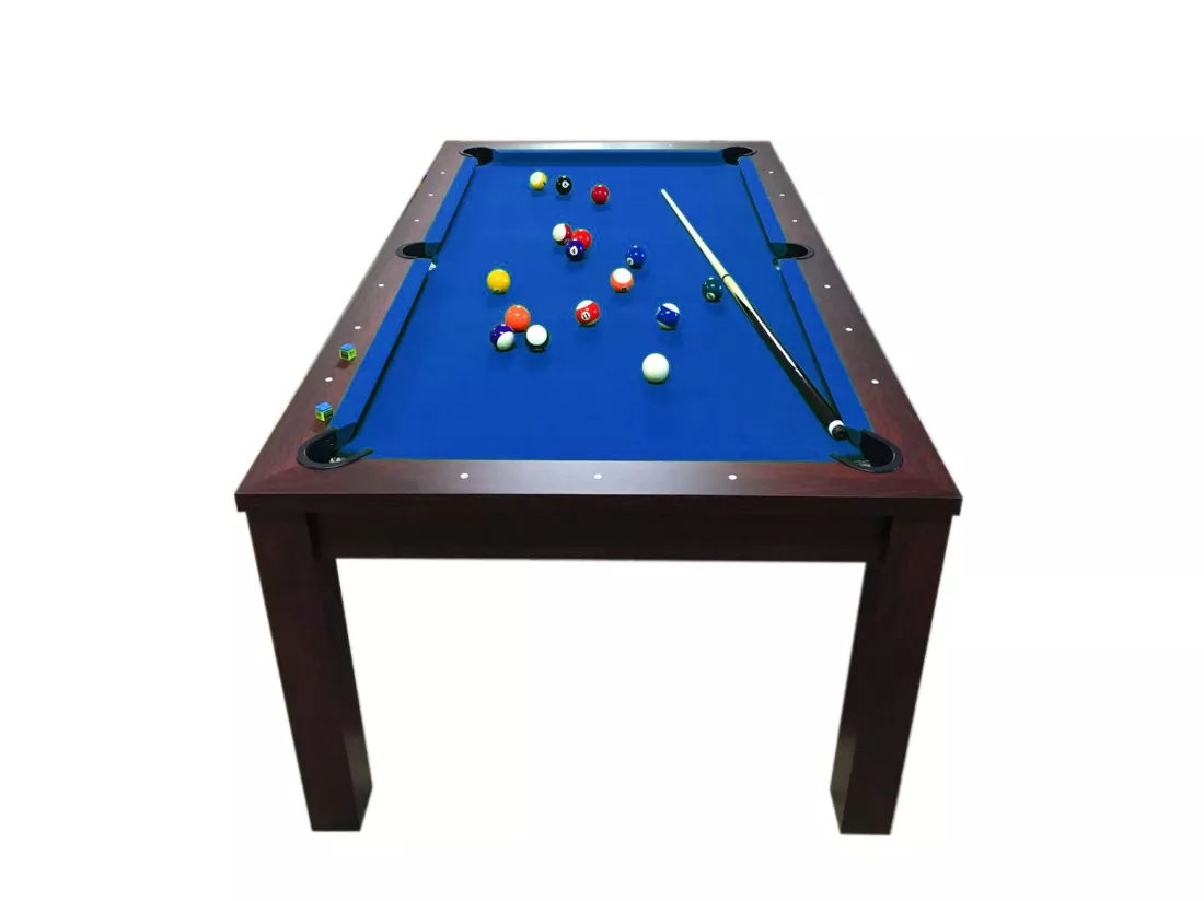 Table de Billard 7 pieds bleu convertible en table – Atlantis