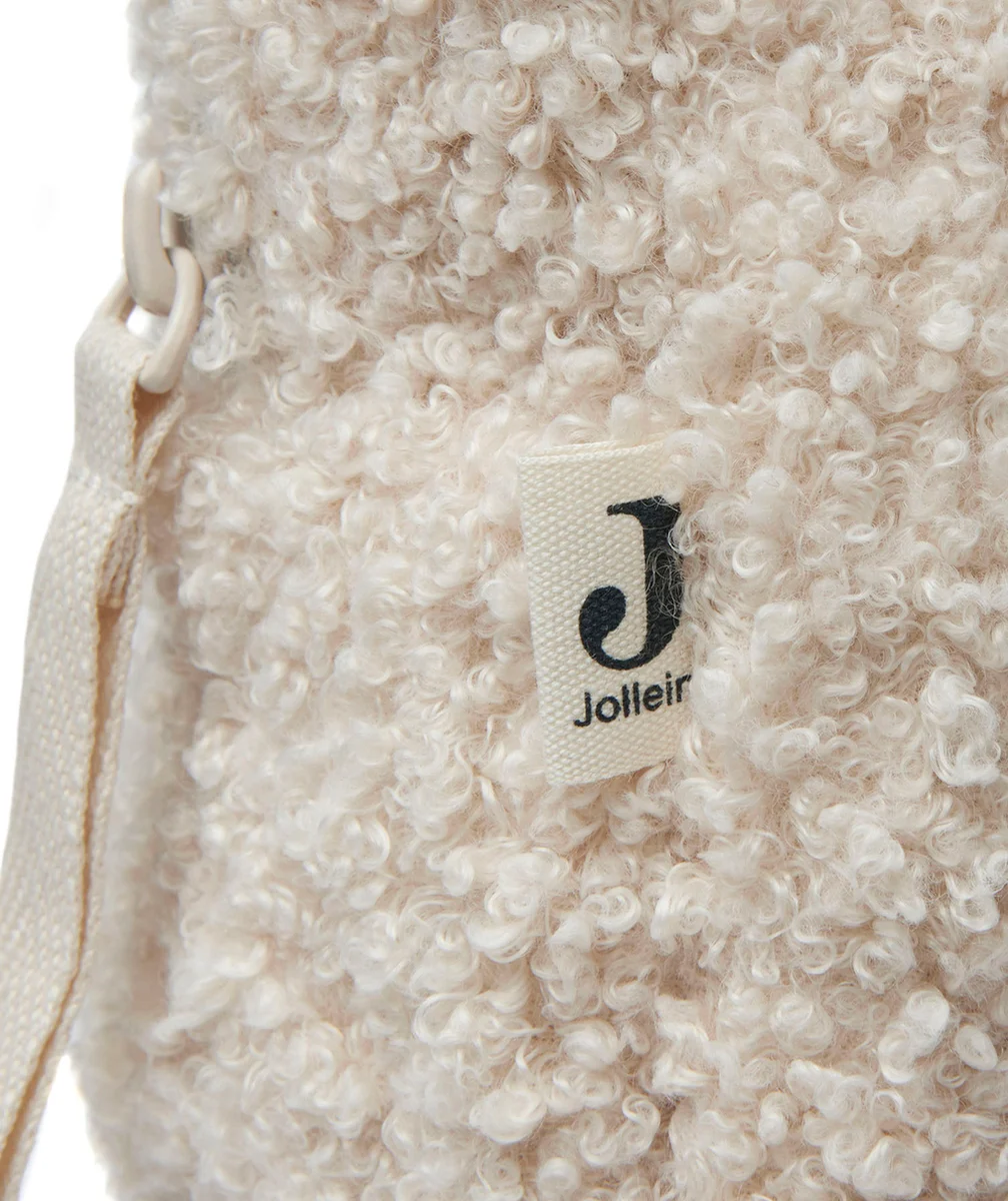 JOLLEINTROUSSE DE TOILETTE EN BOUCLETTES BEIGE