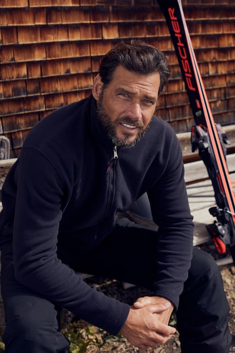 JP 1880 Fleecejacke, Outdoor, Stehkragen, Zipp-Pockets, bis 8 XL
