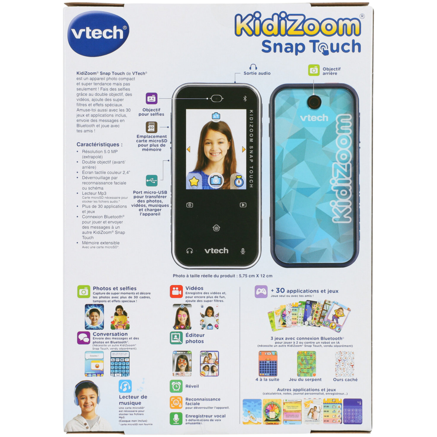 VTech KidiZoom Snap Touch (französisch)