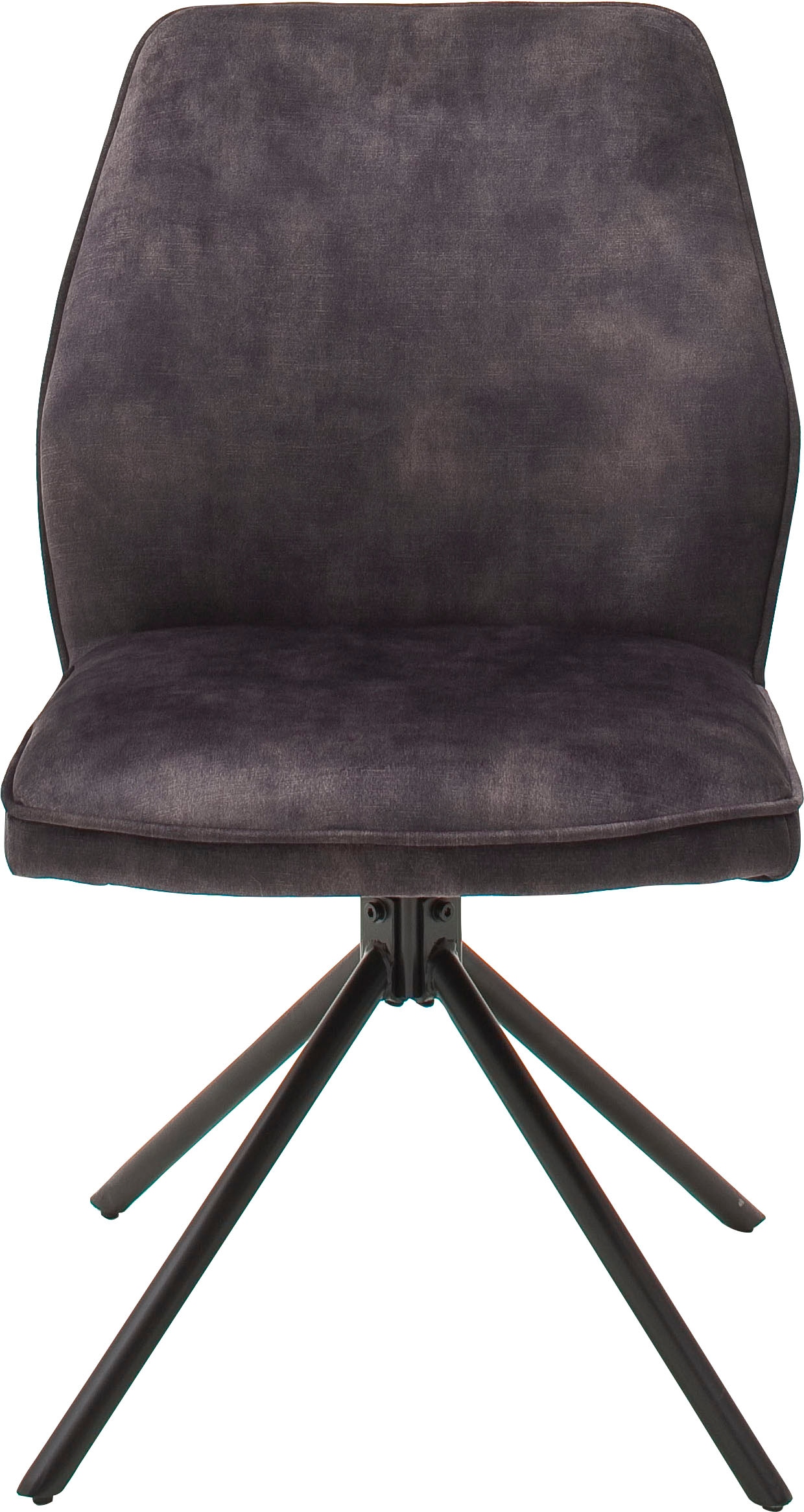 MCA furniture Esszimmerstuhl »Ottawa« (Set) 2 Stk.Vintage Veloursoptik mit Keder, Stuhl belastbar bis 120 Kg