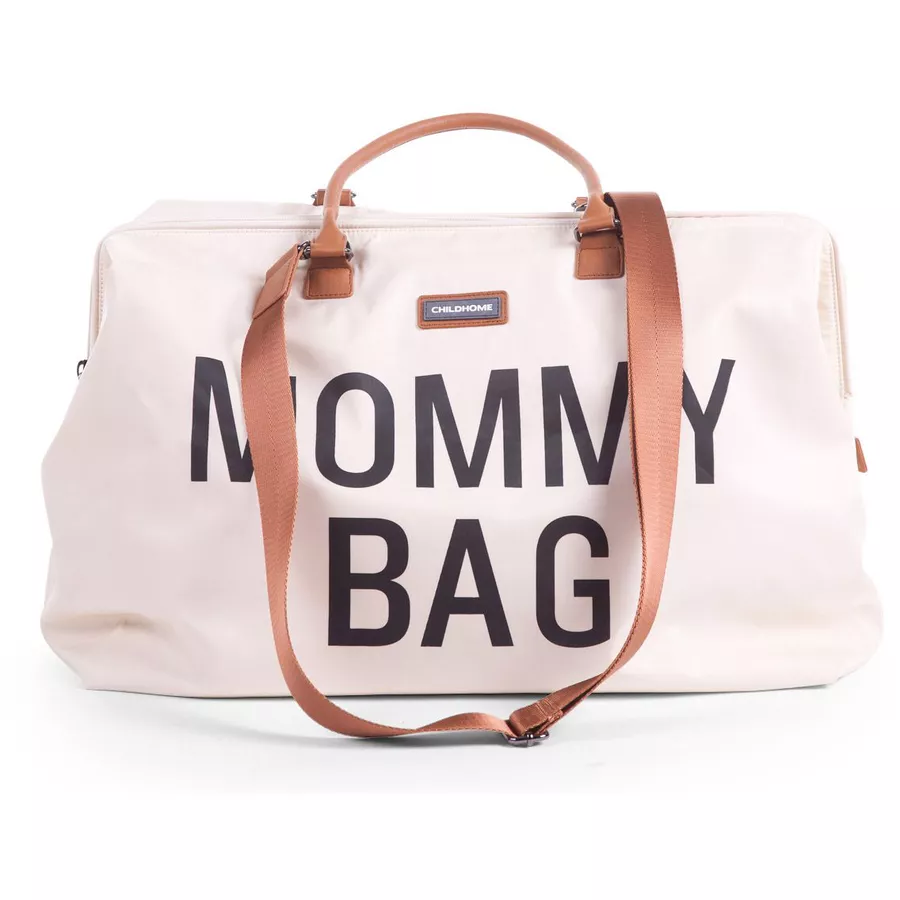 CHILDHOME Mommy Bag Groß Altweiß