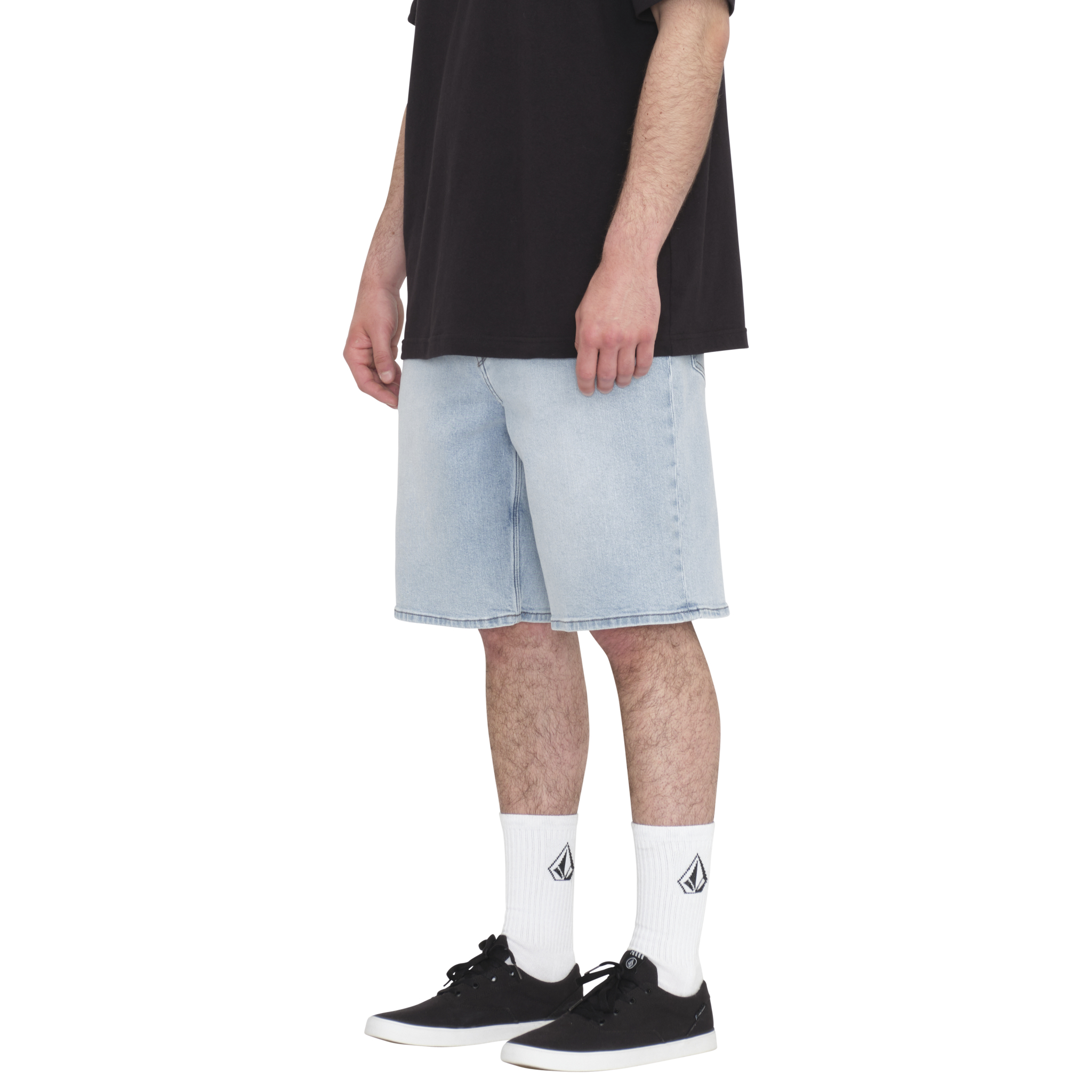 Volcom Billow Denim Short Desert Dirt Indigo