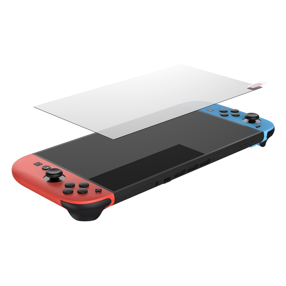 (2er Set) Nintendo Switch V2 Full-Screen Vollbild Glas Display Schutz