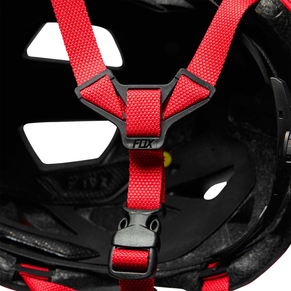 FOX Mainframe Mips MTB Cykelhjelm Rød