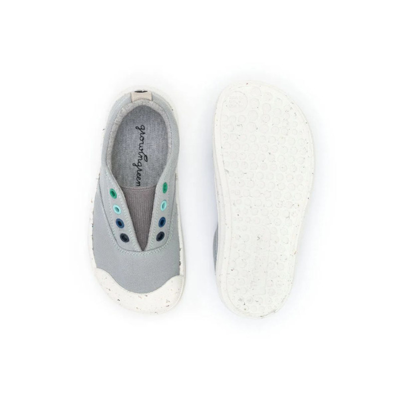 Tip Toey Joey Tip Toey Joey Kidos Sneakers Spice Green Salvia Canvas