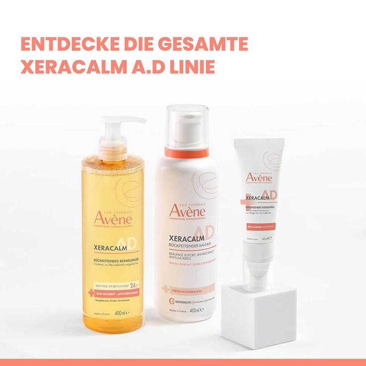 Avene Xeracalm A.D Reinigungsöl Nachfüllpack, 400 ml