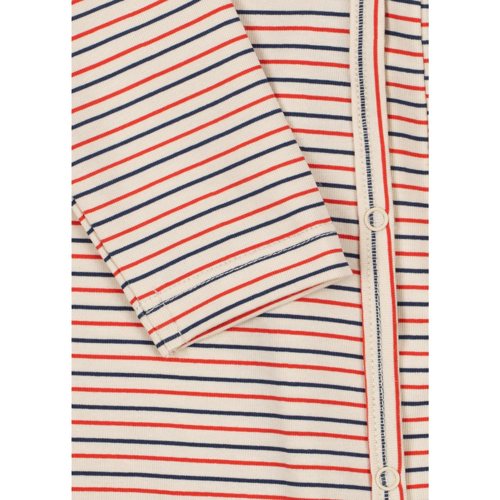 Køb Konges Sløjd Stripe Tricolore Petit Basic Newborn Heldragt Gots