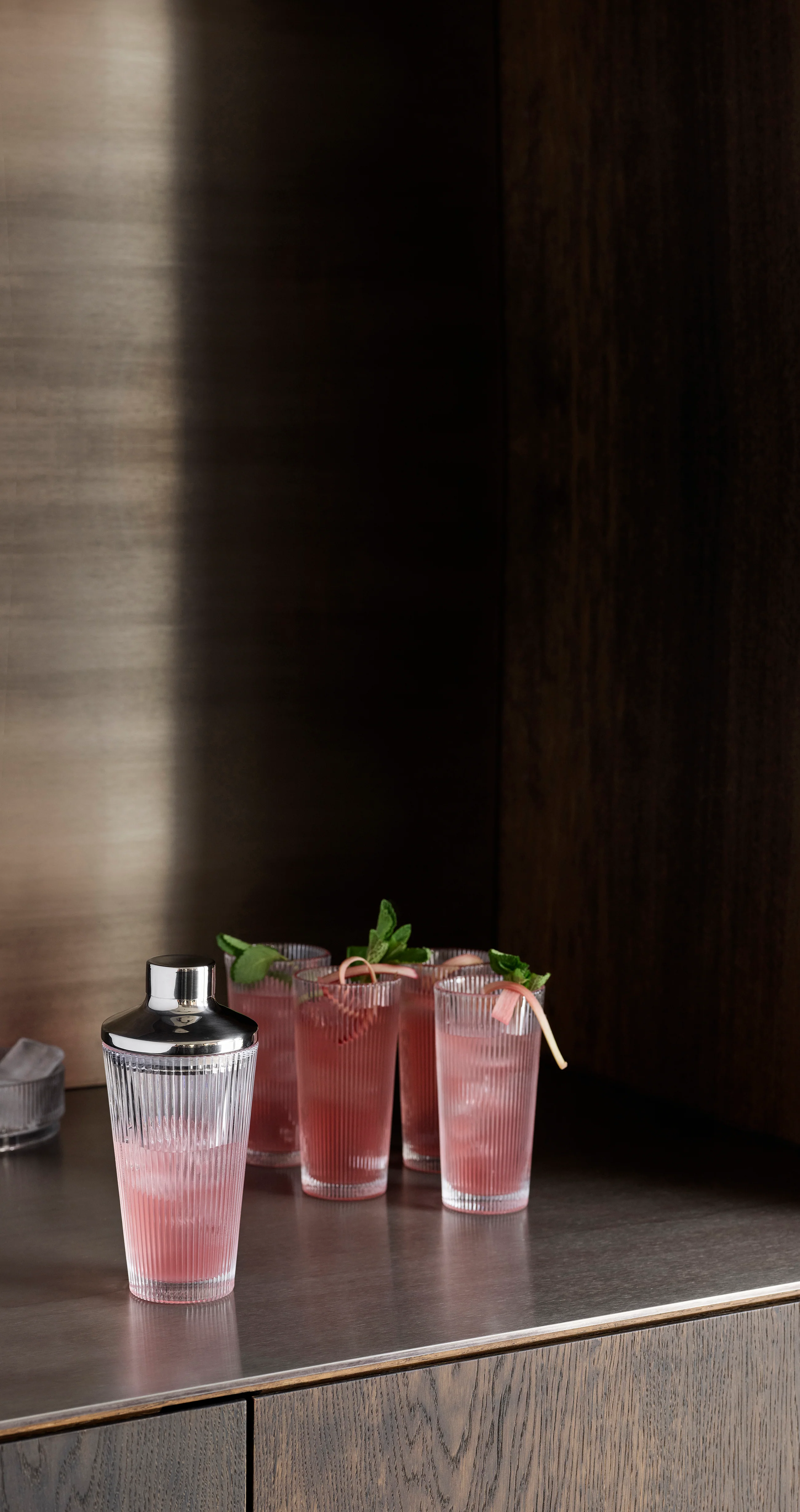 Stelton  Pilastro cocktail shaker - klar