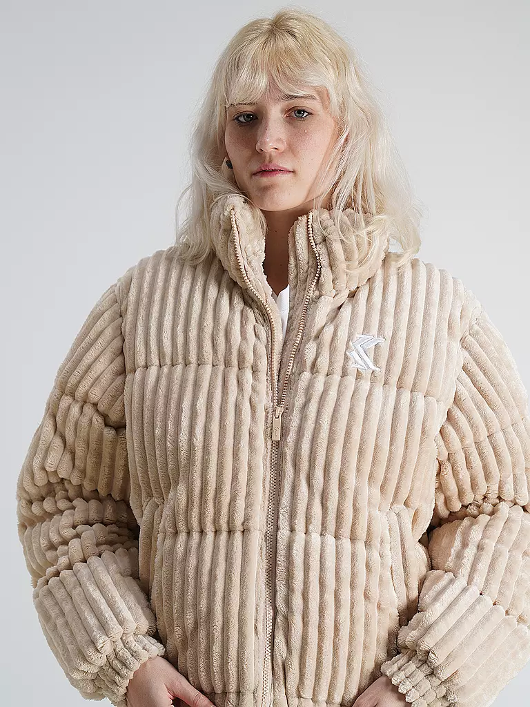 KARL KANI Steppjacke  creme