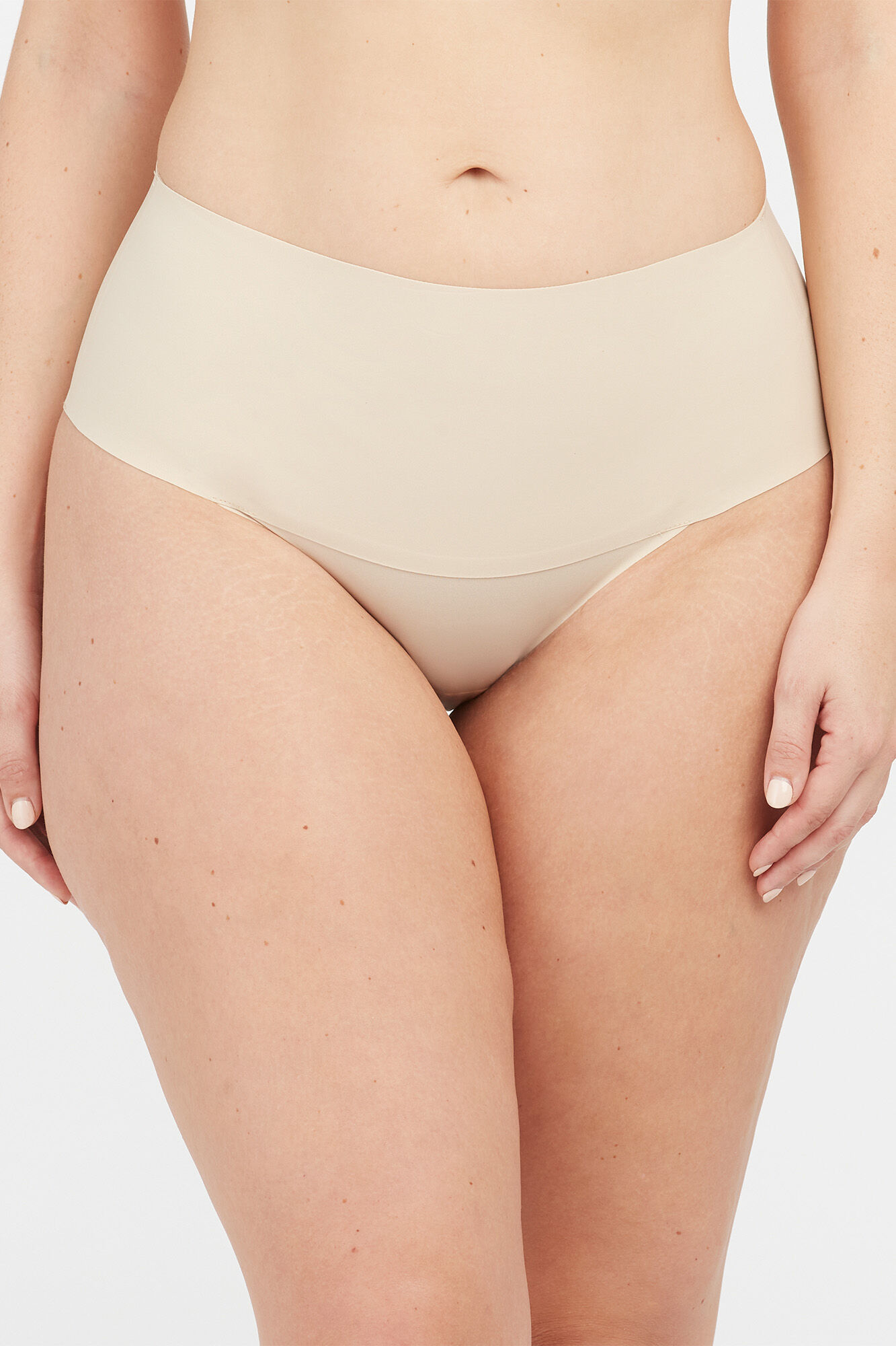 Calcinha modeladora invisível Spanx - Cor da pele