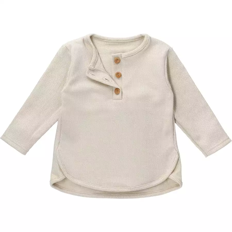 Baby Sweets Shirt Langarm Nice, Wild & Cute beige