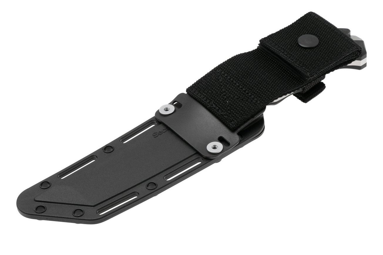 Cold Steel Warcraft Tanto 13U, Satin San Mai, Black G10 vaststaand mes, Lynn C Thompson design