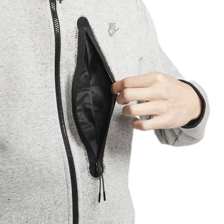 Nike Sportswear Tech Fleece Haettetroje Grå
