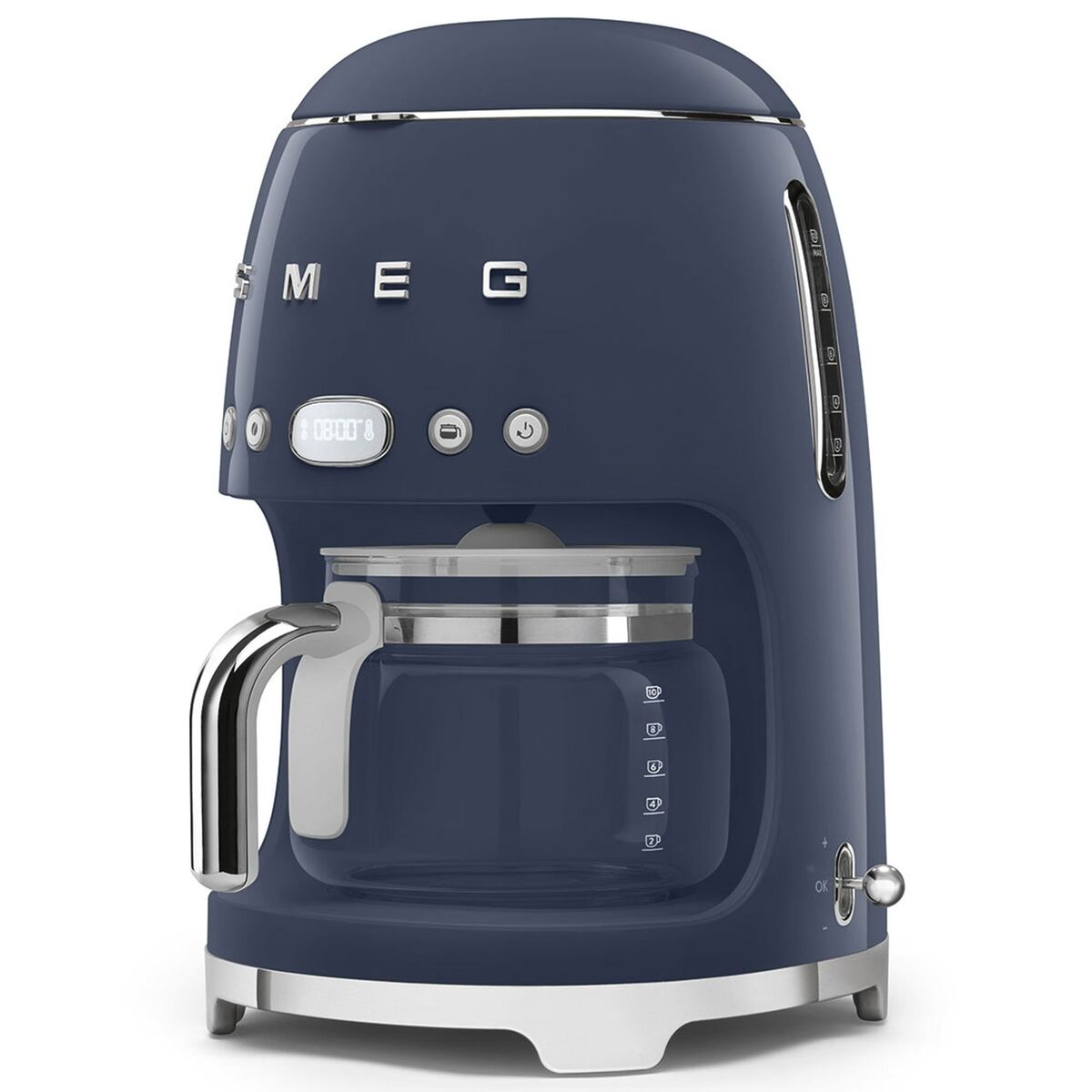 Retro kaffetrakter, navy blue