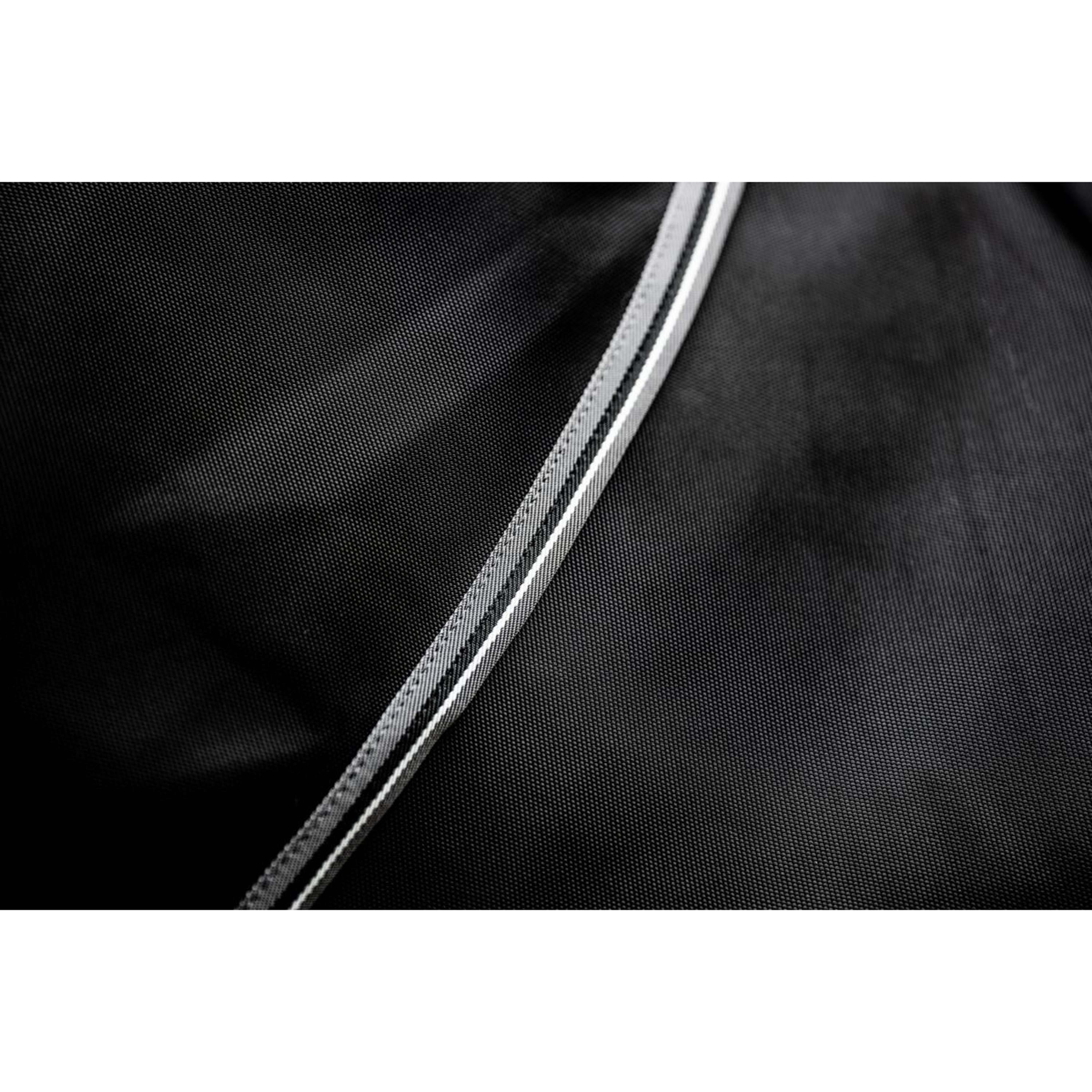 Rambo Turnout Rug 1680D Varilayer 450g Black/Thunderstorm Grey/Silver