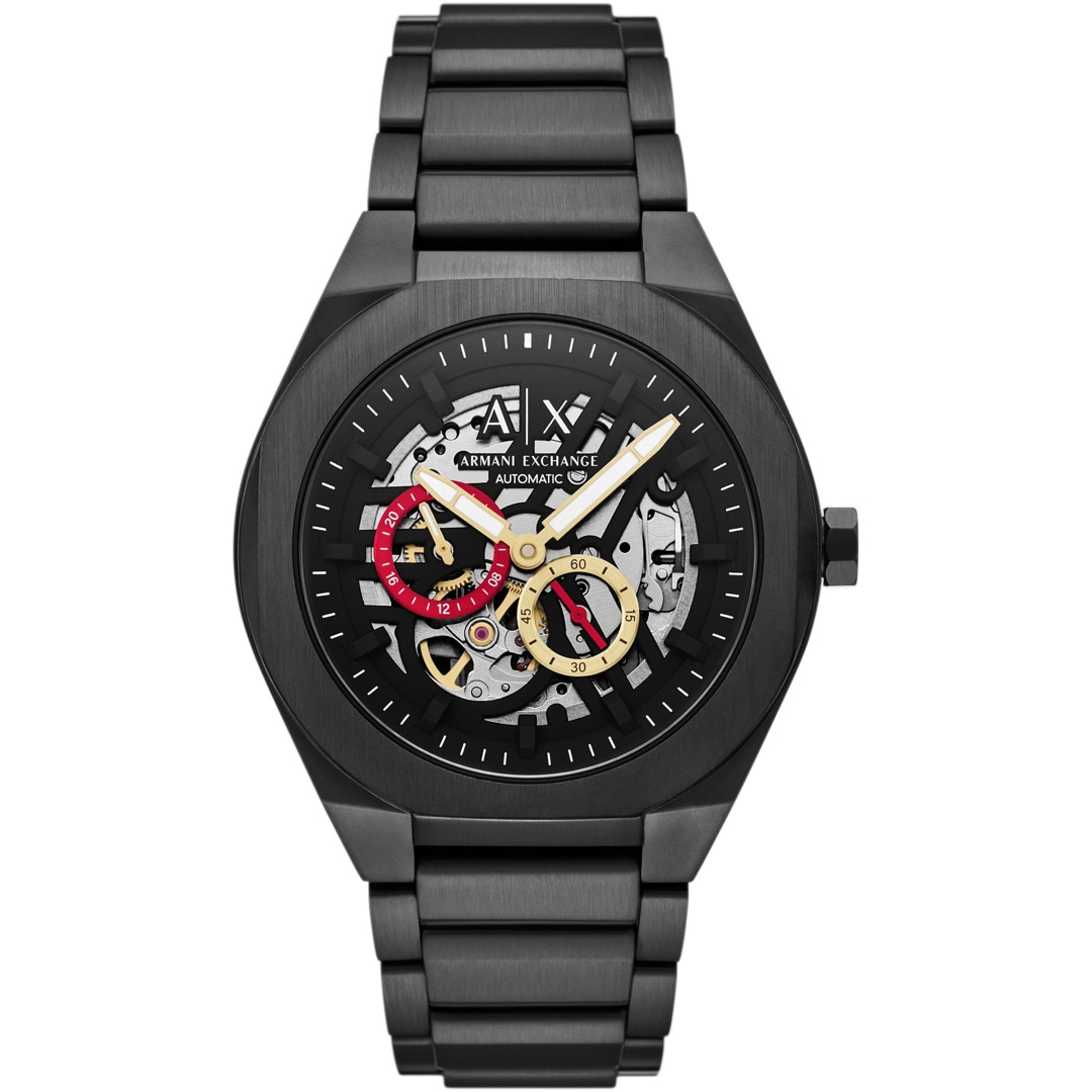 Armani Exchange Sync Automatik 44mm Schwarz