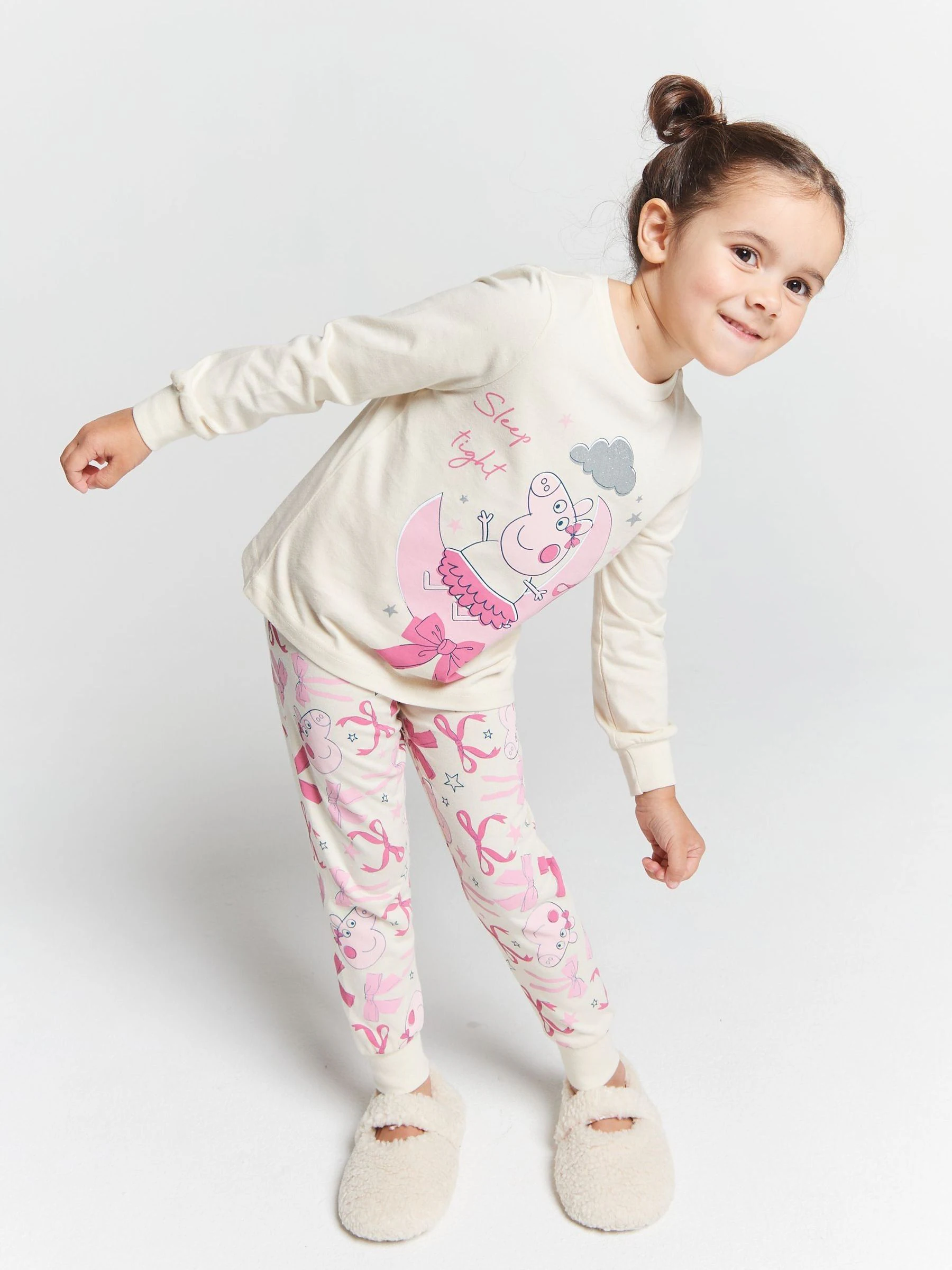 Brand Threads Peppa Pig Girls Pyjamas Set