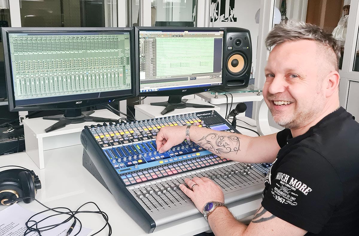 Tonstudioaufnahme Plauen