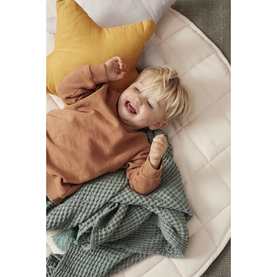 Kids Concept® Spielteppich rund, beige