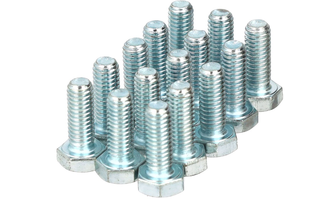Bolte M6x16 mm - 15 stk.