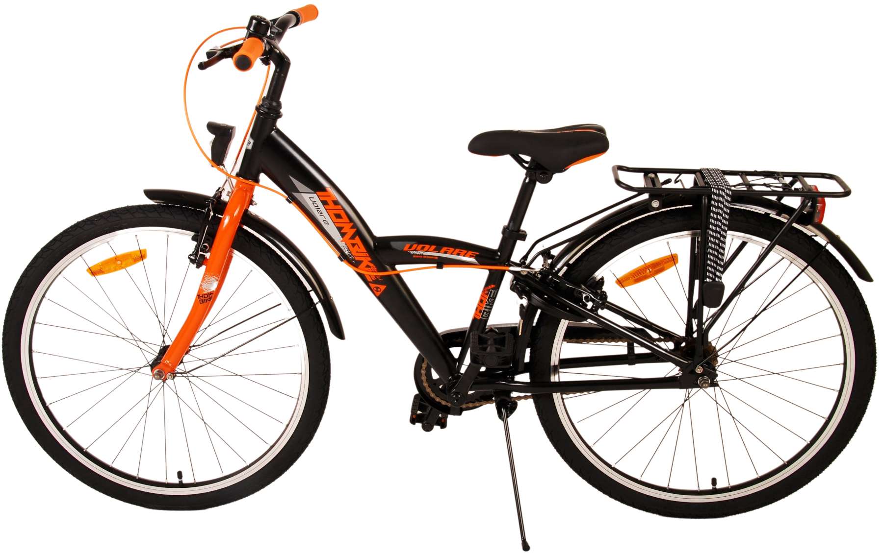 TPFSports Thombike Kinderfahrrad - Jungen - Rücktritt + Handbremse - 24 Zoll - Blau