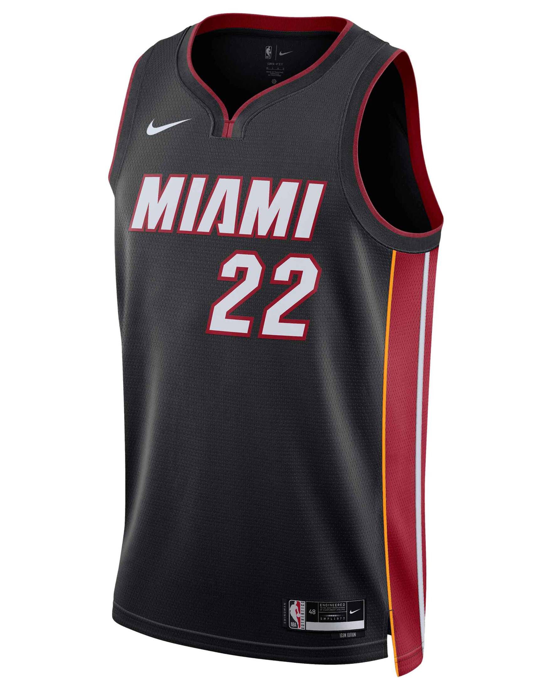 Nike| Herren Basketballtrikot NBA JIMMY BUTLER MIAMI HEAT ICON EDITION